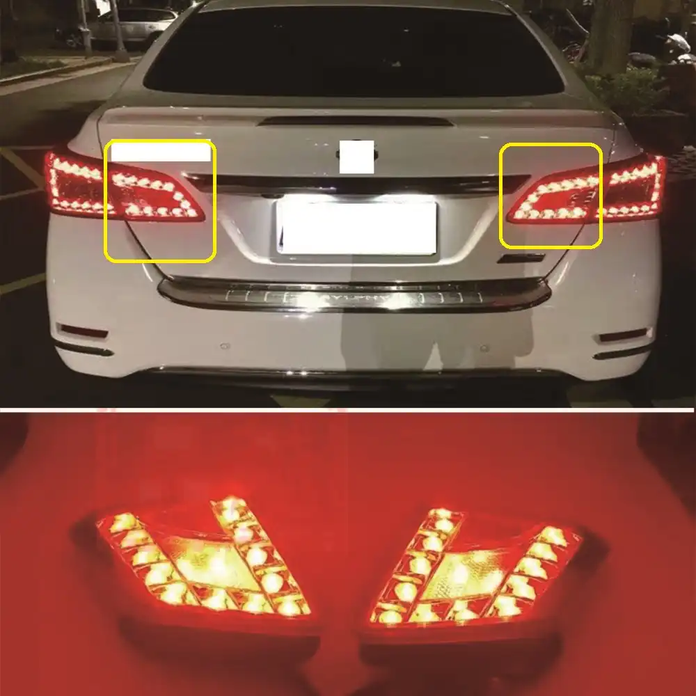 Capqx For Nissan Sylphy Sentra 2012 2015 Led Rear Inner Light Tail