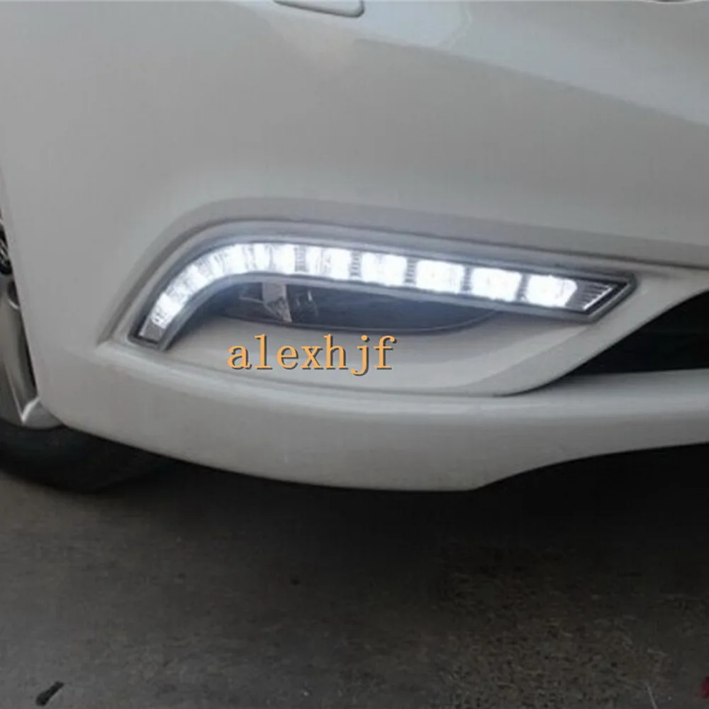 

July King LED Daytime Running Lights DRL, LED Front Bumper Fog Lamp case for Hyundai 8th Sonata 2011~14, free shipping
