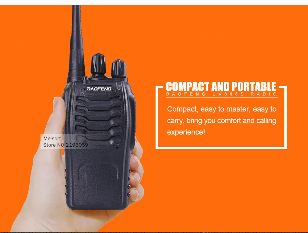 20 штук 100% оригинальные baofeng 888 S радиолюбителей портативная рация двухстороннее Радио BF-888S uhf 400-470 мГц