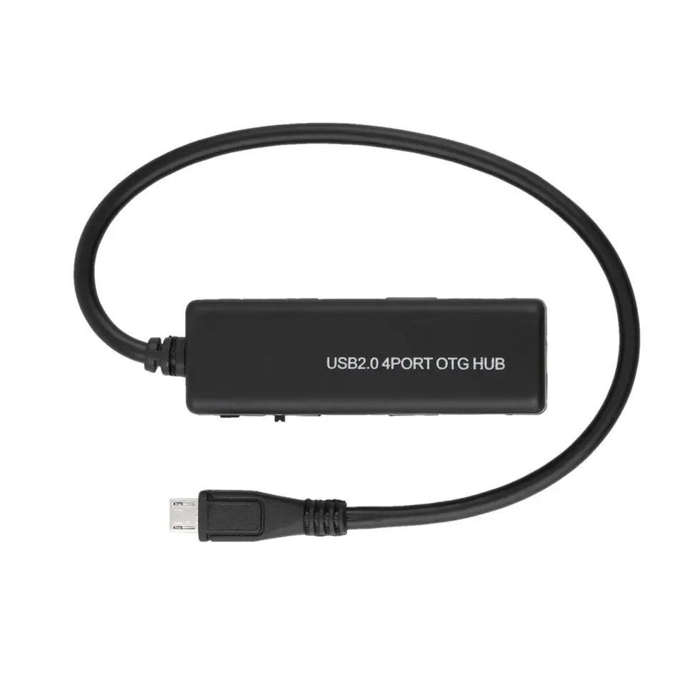 

4 Port Micro USB 2.0 OTG Charger HUB Data Cable For Tablet Smart Phone