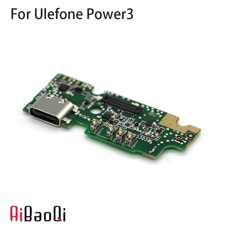 usb разъем плата зарядки для Ulefone power 3/power 3s Мобильный телефон Flex зарядка кабелей модуль телефона Mini USB порт
