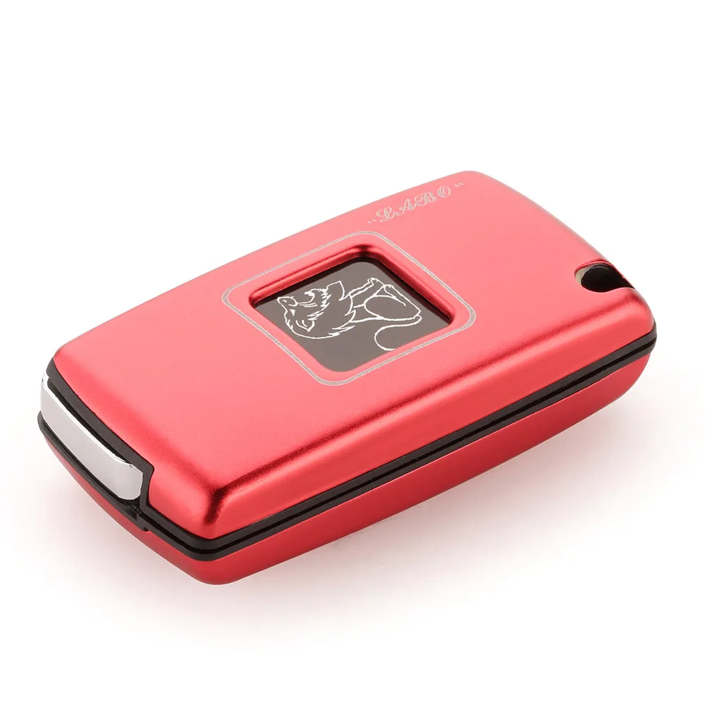 Чехол для автомобильного ключа раскладушки OkeyTech Citroen c4 c5 c3 3 peugeot 307 206 207 407|key for|key for