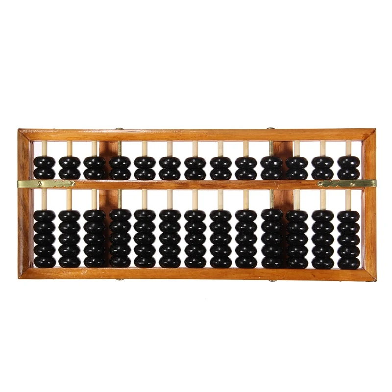 Chinese Ancient Abacus Soroban Beads Column Kid School Learning Tool Math Business Chinese Traditional abacus Educational toys