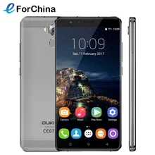 Oukitel U16 Макс Android 7.0 MTK6753 Octa Ядро Смартфон 3 Г RAM 32 Г ROM 6.0 “мобильный Телефон Отпечатков Пальцев Touch ID 4000 мАч Мобильного Телефона
