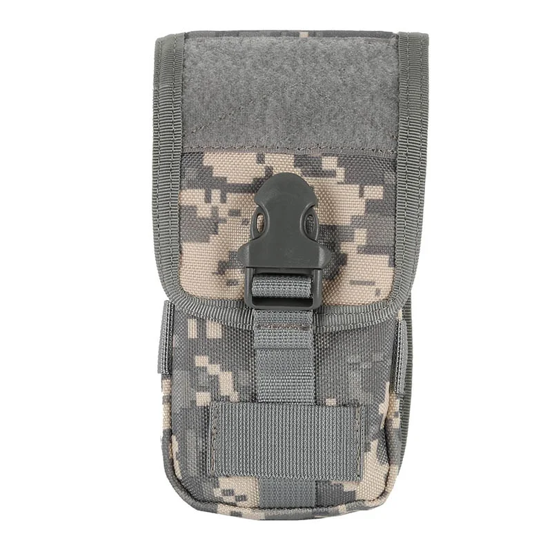 Новейший высококачественный чехол 600D Tratical, чехол для мобильного телефона, Военная Тактическая камуфляжная сумка на пояс - Цвет: ACU