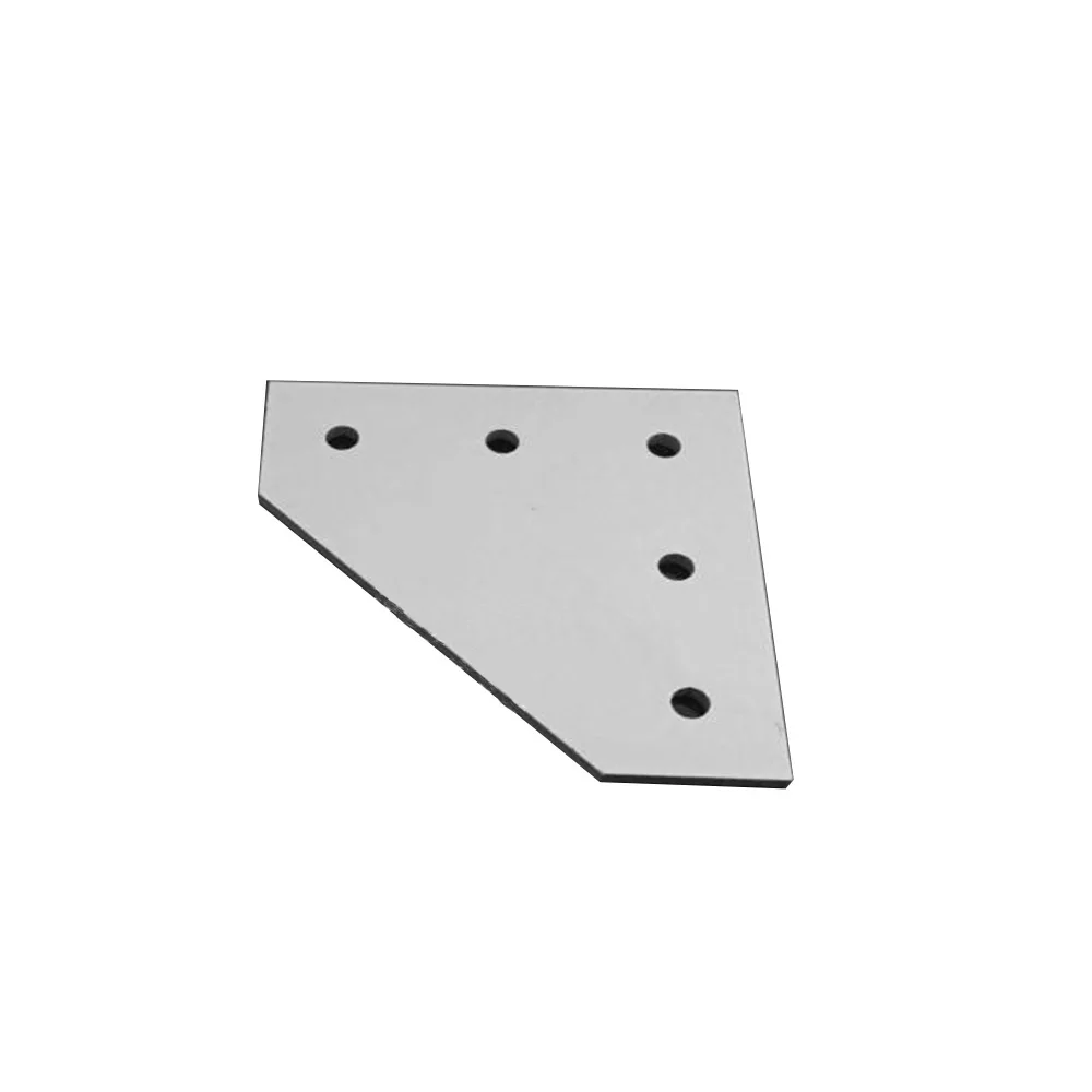 

1pcs 4040 / 4545 with 5 hole L type 90 Degree Joint Board Plate Corner Angle Bracket Connection Joint for Aluminum Profile