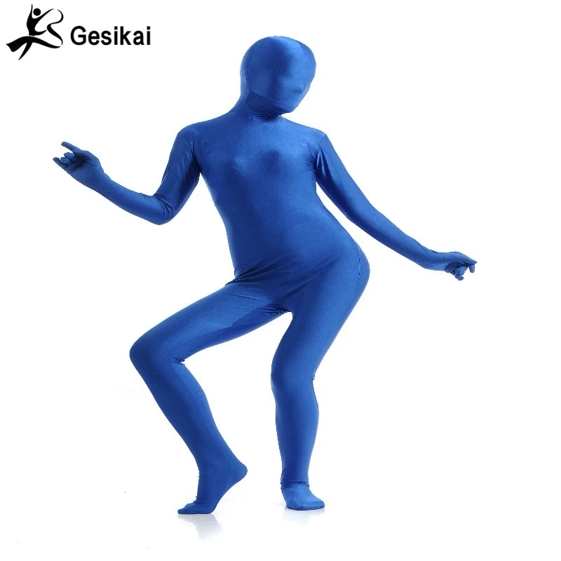 Взрослый костюм Zentai из лайкры на все тело, на заказ, для Хэллоуина, для женщин, вторая кожа, облегающие костюмы, спандекс, комбинезон из лайкры, костюмы для косплея