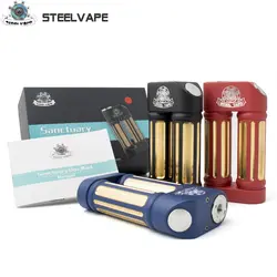 Steelvape Sanctuary поле Mod Vapes Мода Поддержка Двойной 18650 батарея электронная Сигарета RDA РБА rdta Tank