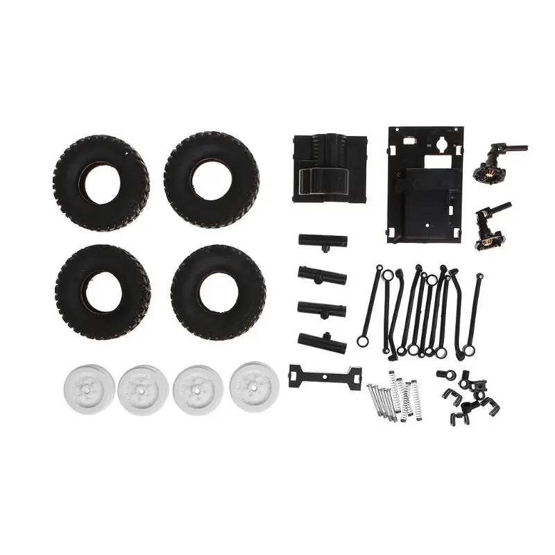 WPL C24 2,4G DIY RC Car KIT 4WD пульт дистанционного управления гусеничный внедорожный Багги движущаяся машина детские игрушки мая-9