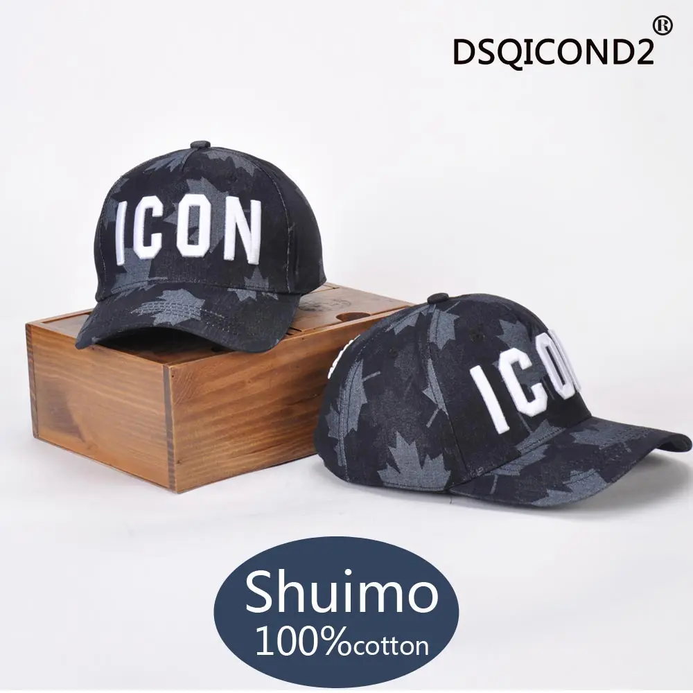 DSQICOND2 бейсболка из хлопка Snapback s DSQ буквы высокого качества кепки для мужчин и женщин дизайн клиента значок логотип шляпа черная кепка мужская шляпа