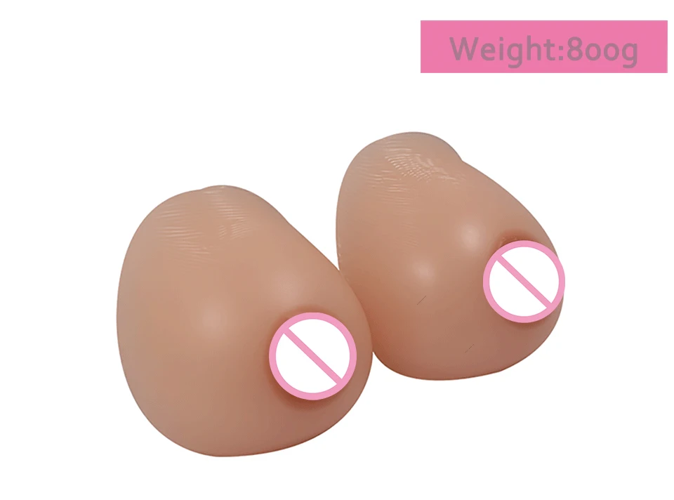 Komaynaly Silicone Fake Breast Water Drop Mastectomy Prosthesis Enhancers Forms (8)