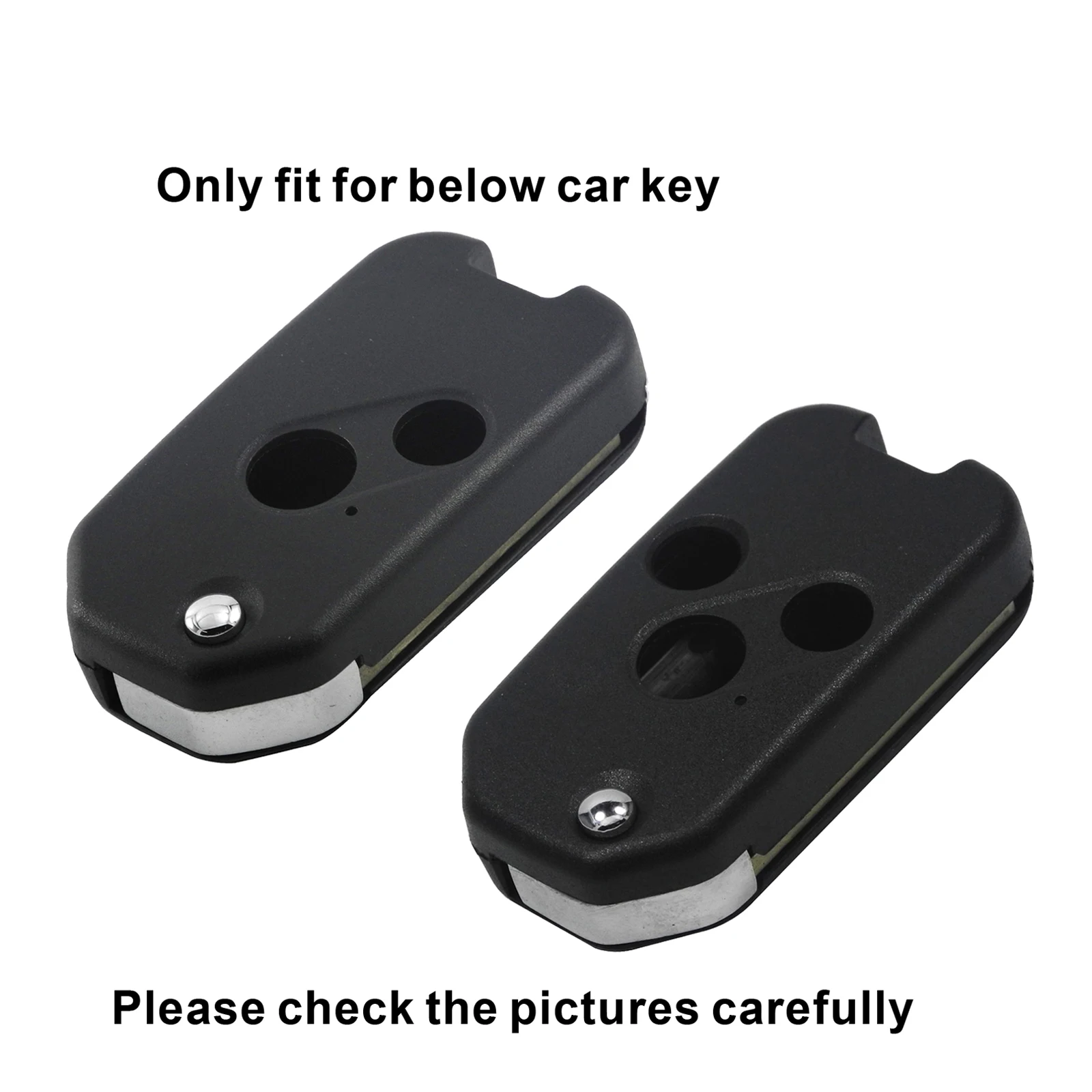 Jingyuqin 10 шт./лот 2/3 кнопки кожаный чехол для Honda Accord CRV Odyssey модифицированной флип складной удаленный ключевой случае