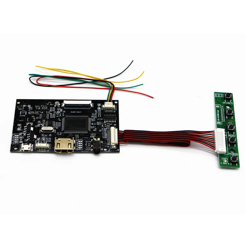 Плата контроллера ЖК драйвера 40pin HDMI + Audio комплект для панели CLAA070ND02/EJ070NA02/AT070TNA2 V.1