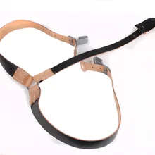 WW2 Немецкий LUFTWAFFE LW кожаный y-ремешок ремни Y-STRAPS несущего оборудования-38037