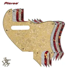 Запчасти для гитары Pleroo-для США Telecaster Tele F hole Hybrid Guitar Pickguard пластина для преобразования Tele Поддержка настройки