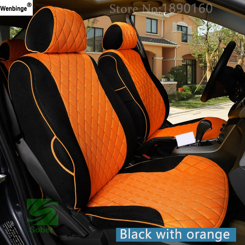 Special Breathable Car Seat Cover for BYD F0 F3 F3R G3 G3R L3 F6 G6S6