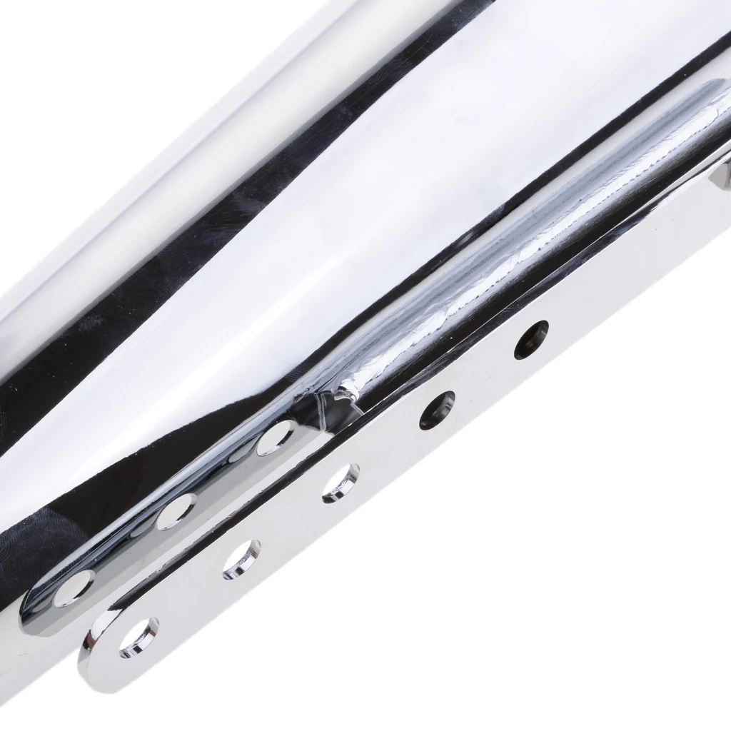 Motorcycle Shortly Tapered Silencer Exhaust Pipe Muffler for Cafe Racer SC sticker or AR sticker Fashion Design Style