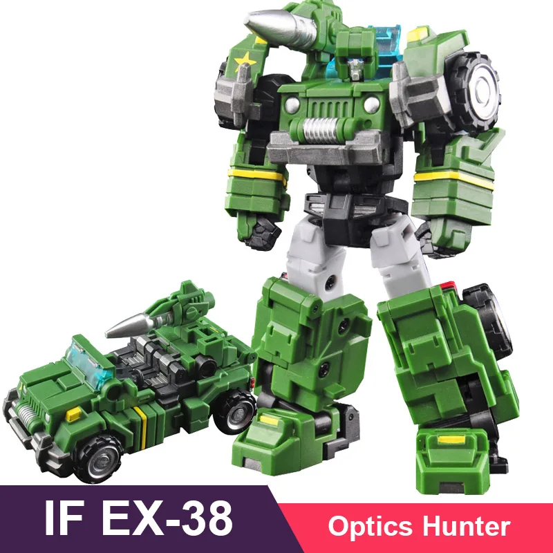 

Iron Factory Transforamtion IF EX-38 EX38 Hound Optics Hunder G1 Action Figure Robot Toys