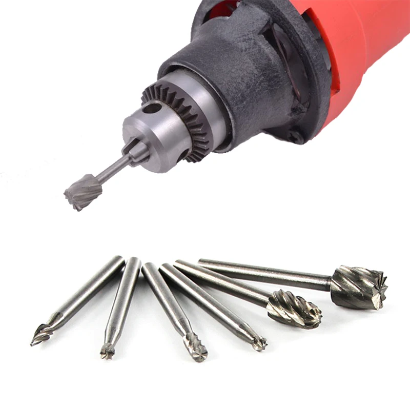 Carbide Steel Rotary Burr Files Sheet Metal Carpenter Rotary File Professional Wood Work High