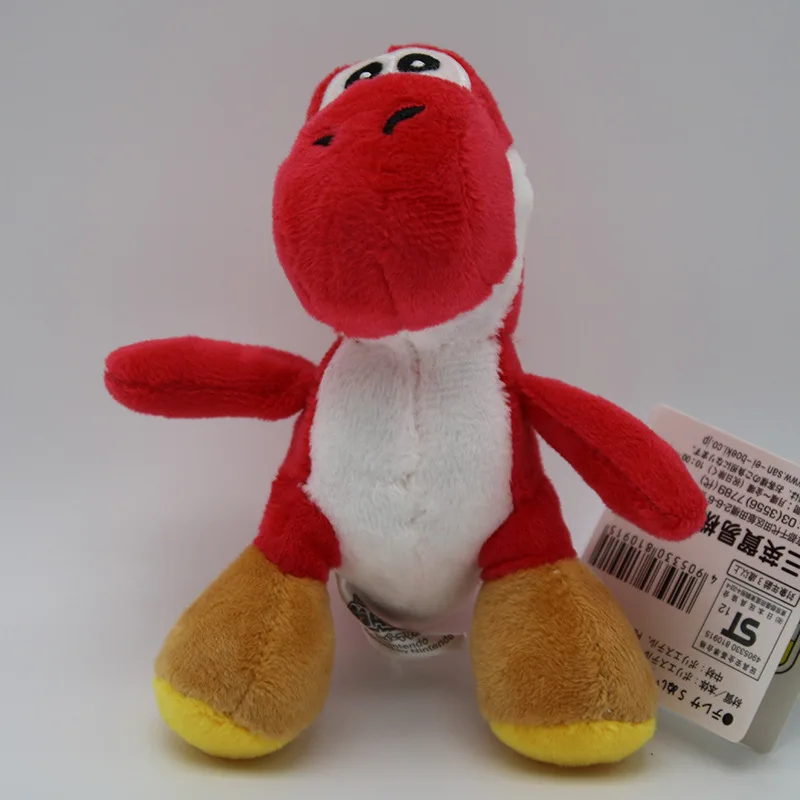 Super Mario Bros Yoshi Dragon Plush Dolls Cute Game Cartoon Yoshi Plush Toys 10.5cm 10pcslot  (13)