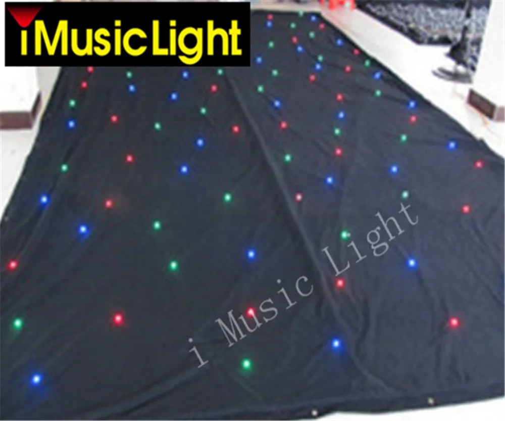 3x8Mtr RGBW Starcloth СВЕТОДИОДНЫЙ матричный светодиодный контроллер Twinking Cloth