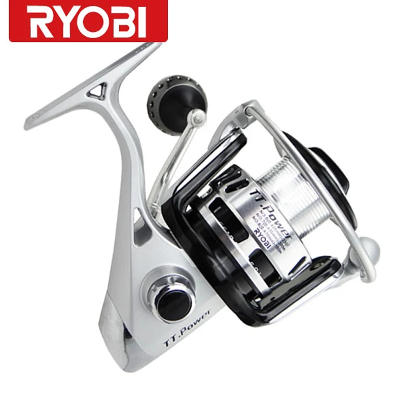 Ryobi Reels TT.Power 8000 6BB 100% original spinning reel Carretilha Pesca Spinning fishing rod and magnetic double brake Pesca