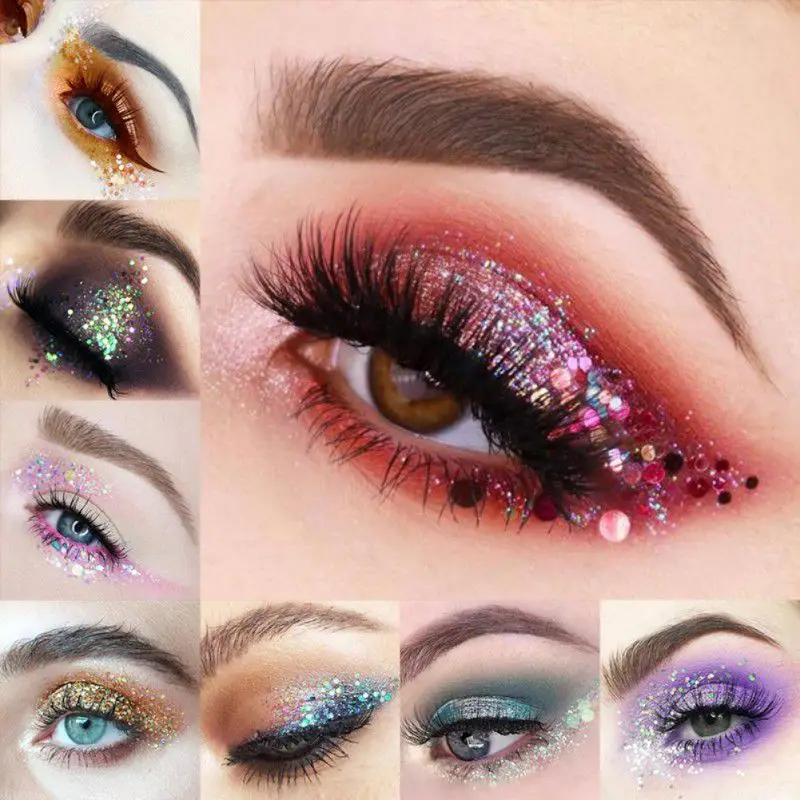 

Diamond Glitter Eyeshadow 34 Color Glitter Shimmer Matte Eyes Makeup Pigmented Powder Eye Shadow Beauty Cosmetic