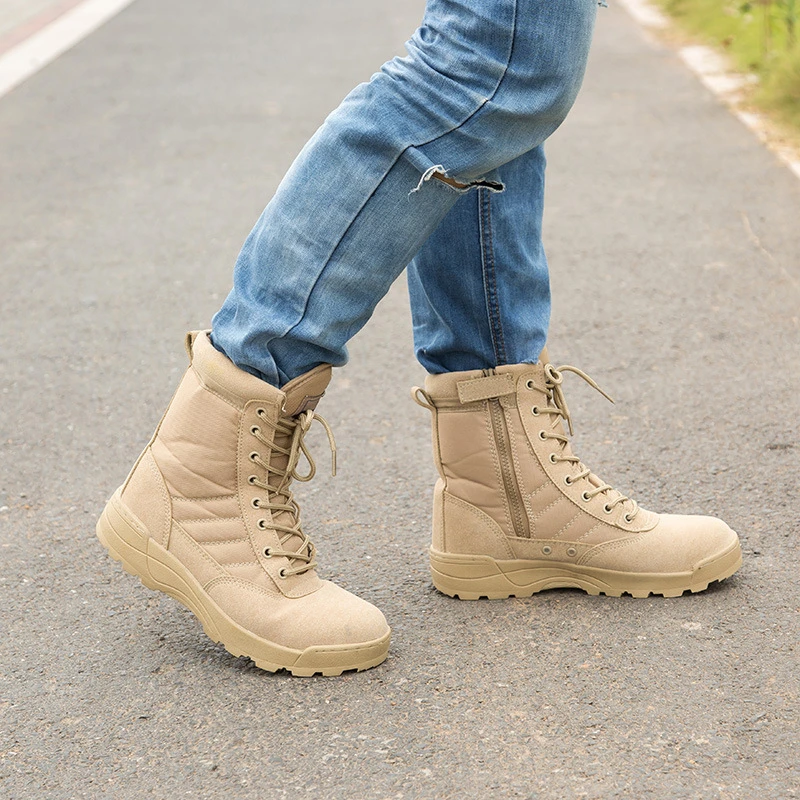 bota militar americana deserto