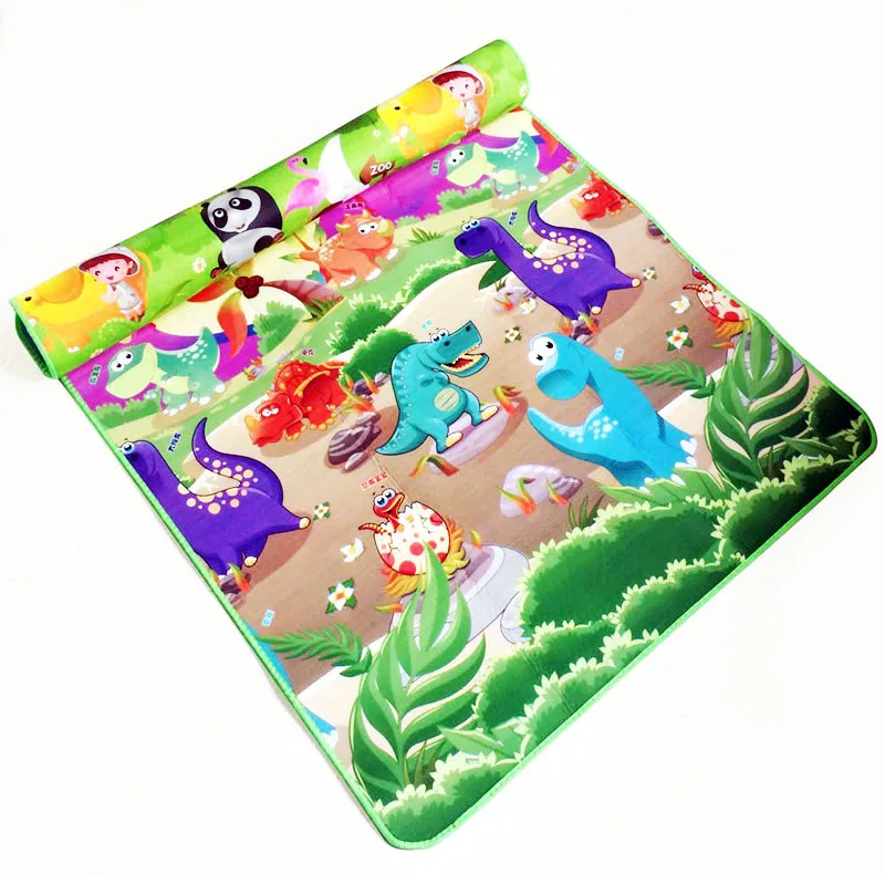 0.5cm Double Side Baby Play Mat Eva Foam Developing Mat for Children Carpet Kids Toys Gym Game Rug Crawling Gym Playmat Gift