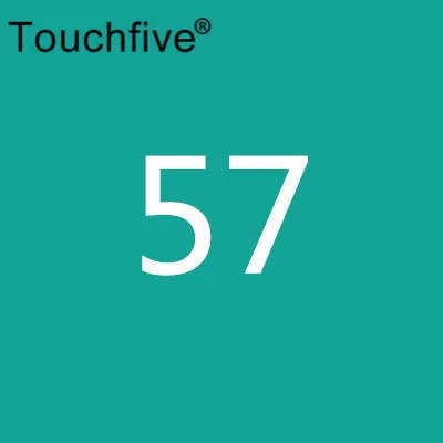 TOUCHFIVE опционально цвет соответствия искусство маркеры Кисть ручка эскиз на спиртовой основе маркеры двойная головка манга ручки для рисования товары для рукоделия - Цвет: 57