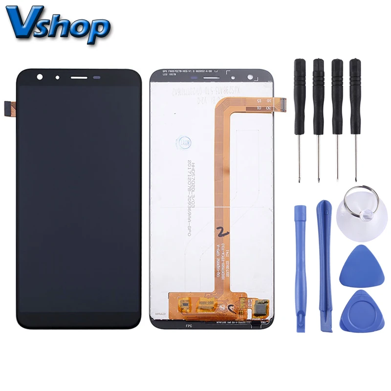 Оригинальный Ulefone MIX 2 ЖК экран + кодирующий преобразователь сенсорного экрана в