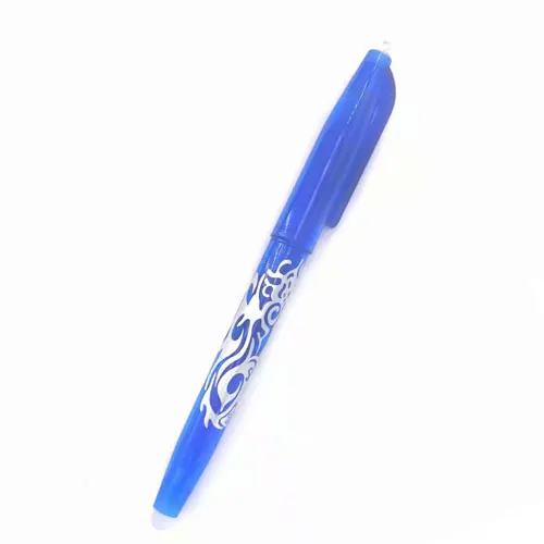 8 цветов, многоцветные стирающиеся ручки, стержень, моющаяся ручка, милая 0,5 мм цветная гелевая ручка, Kawaii, школьные принадлежности для рисования, канцелярские принадлежности - Цвет: blue