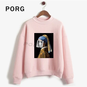 

Billie Eilish Sweatshirt Women Round Neck Gothic Streetwear Harajuku Sudadera Mujer 2019 New Clothes Womens Hoodies Pullover