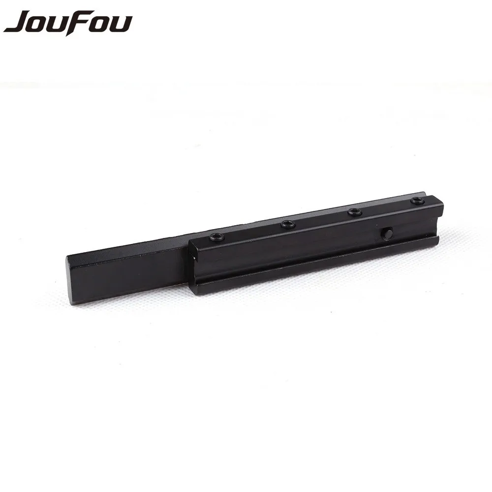JouFou High quality Dovetail Weaver Picatinny Rail Adapter 11mm to 20mm Tactical Scope Extend Mount Adapter for Hunting (2)