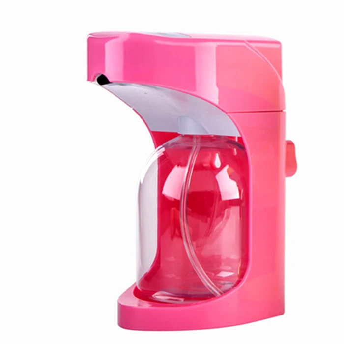 500 мл автоматический мыла бесконтактная дезинфицирующее дозатор Встроенный инфракрасный Smart Сенсор для Кухня Ванная комната мыла - Цвет: Pink