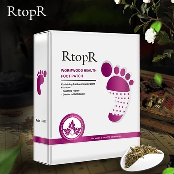 

Wormwood Health Body Detox Foot Patch Effective Improve Sleep Quality Organic Detox Beauty Slimming Feet Cleansing Patch TSLM1