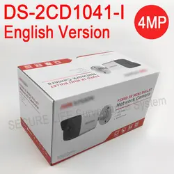 Английский versionDS-2CD1041-I заменить DS-2CD2032F-I DS-2CD2035F-I 4MP Мини Пуля POE IP Камера, видеонаблюдения Камера H.264 +