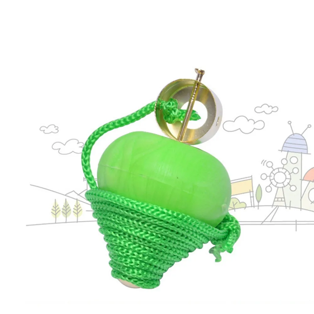 1Pcs Funny Creative Birthday Gifts Traditional Swing Rope Gyro Children's Toys Gyroscope Baby Spinning Top Classic Toys