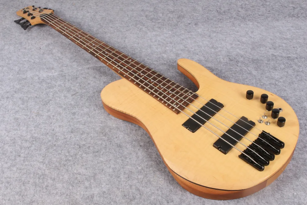 Finish Bass Guitars Electric Chinese 5 String Bass butterfly bass