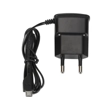 Универсальное настенное зарядное устройство с европейской вилкой, адаптер переменного тока с кабелем, популярное высококачественное портативное зарядное устройство для мобильных телефонов на базе Android