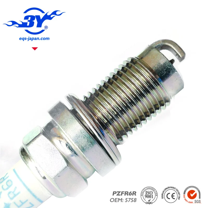 4pcs/lot . PZFR6R 5758 Laser Iridium Spark Plug PZFR6R 5758 For Audi A1