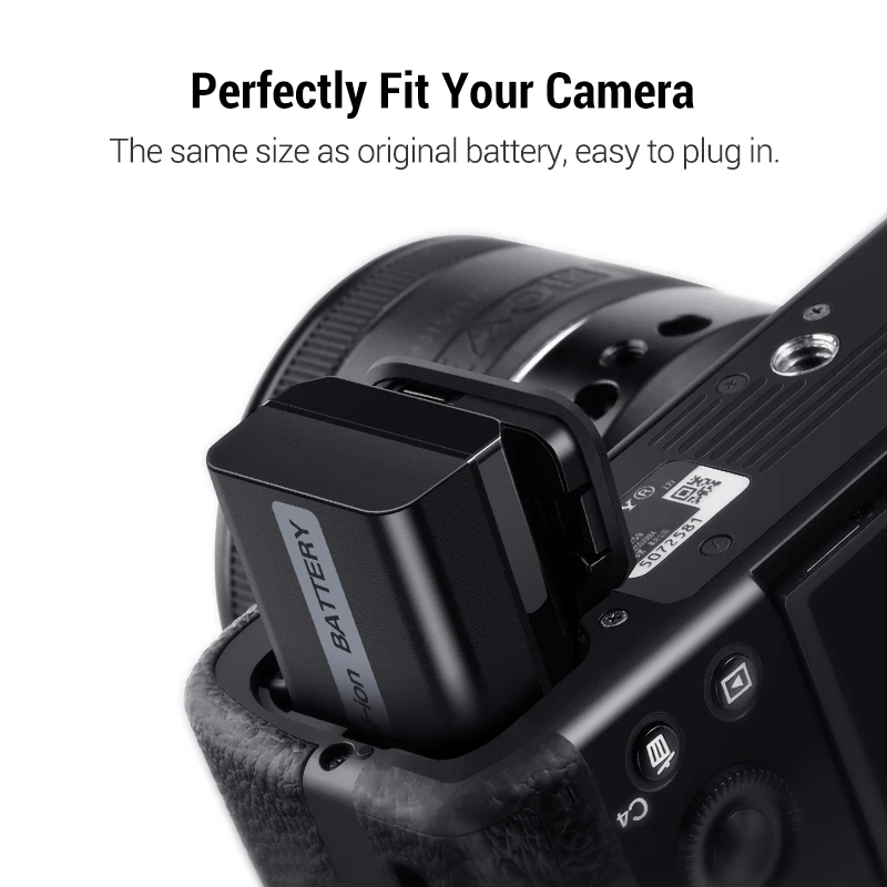 Preise Ugreen NP FW50 Kamera Batterie 1020mAh für Sony a7m2 a7r2 S2 NP FW50 a6500 a6300 a6000 a5000 a3000 NEX 3 QX1 kamera Batterien