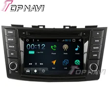 TOPNAVI 7″ Quad Core 16G Android 6.0 Car DVD Multimedia Player for Suzuki Swift Autoradio GPS Navigation Audio Stereo