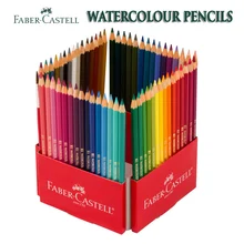 72 Faber Castell Watercolor Parrot Pencils Set Pencil Turns to Paint Non Toxic Smoonth Rich Colors
