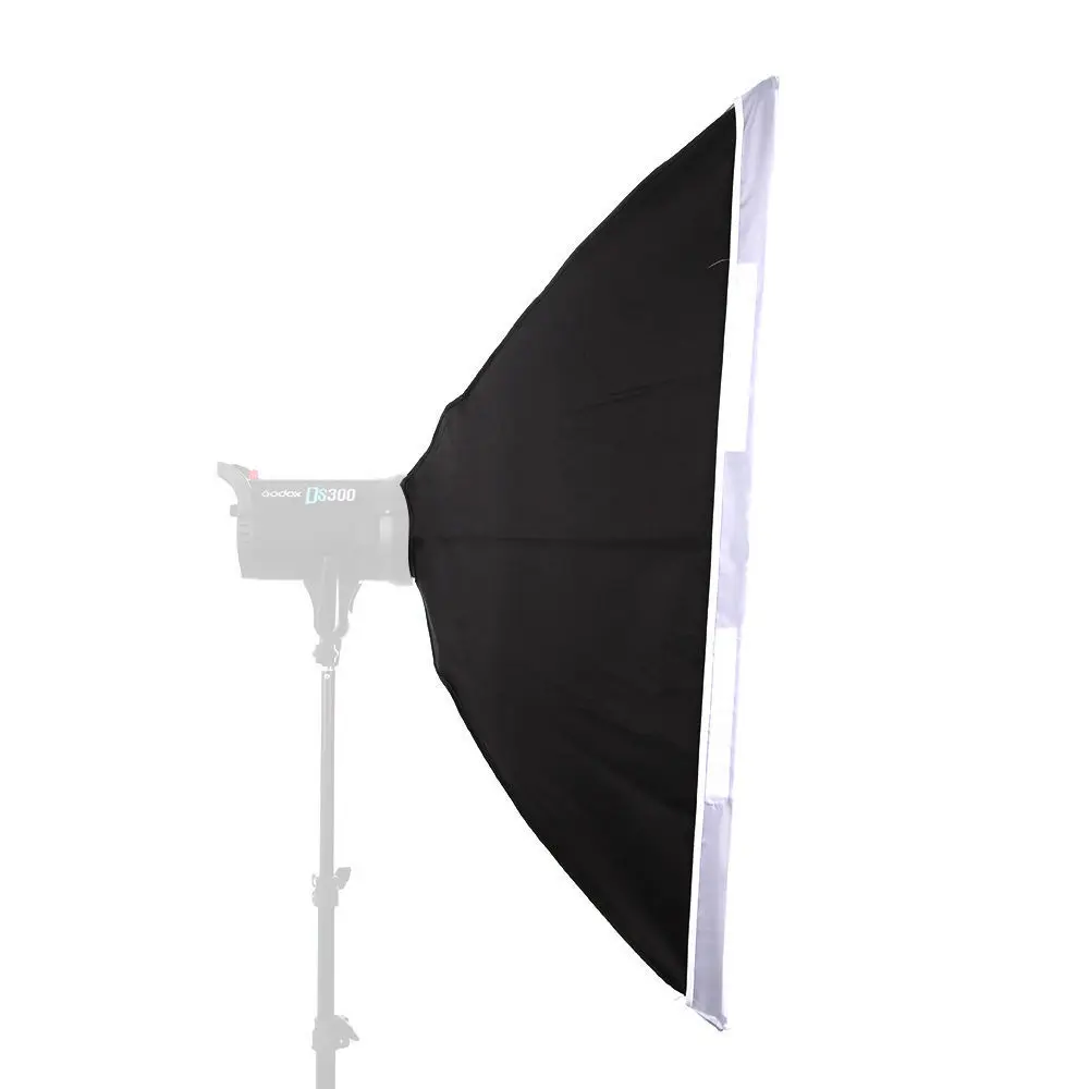 60x90 см 2" x 35" прямоугольный Зонт софтбокс+ металлическое Крепление Bowens для фотостудии вспышка стробоскоп светильник