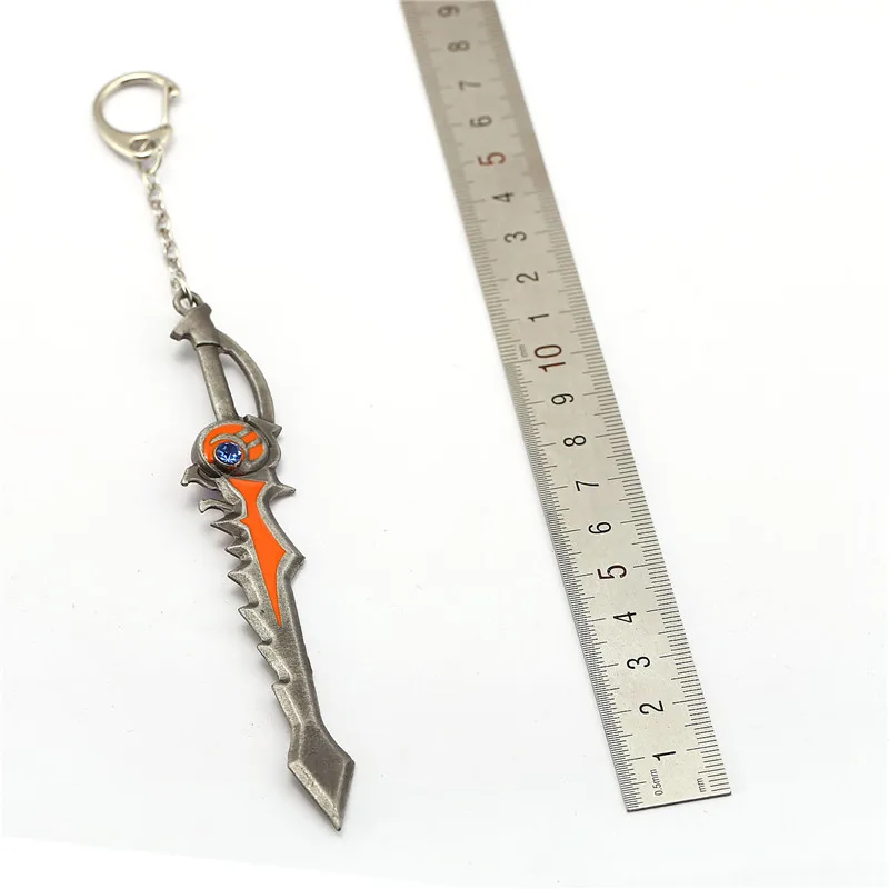 

Ti8 Jewelry Game jewelry cute blue LUNA logo Wholesale New Dota 2 Keychain key holder Men Pendant Accessories Cosplay gift