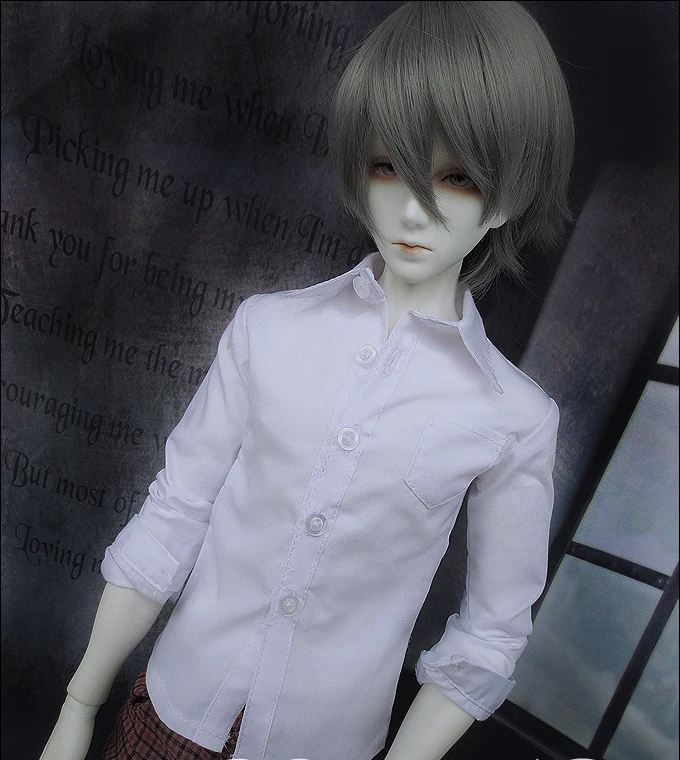 D01-P041 детская игрушка ручной работы 1/3 1/4 кукла аксессуары BJD/SD кукла одежда белая рубашка 1 шт