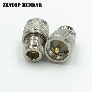 

50Pcs Brass UHF Male Jack to N Female Plug PL 259 SO239 Straight PTFE RF Coaxial Wire Connector High Quality