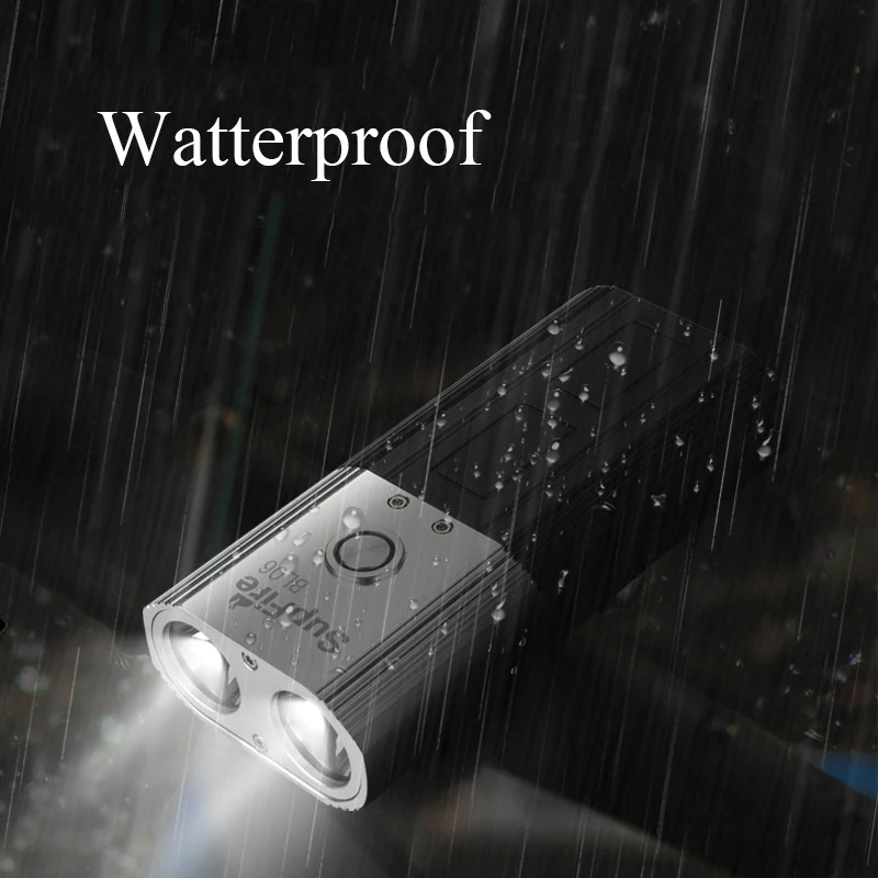 Supfire велосипедный фонарик BL06 светодиодный фонарь для велосипеда Nitecore Sofirn Fenix Nicron