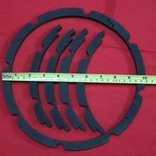 2 комплекта 10 дюймов 1" заменить на НЧ динамик Громкоговоритель кольцо из вспененного материала для динамика прокладки